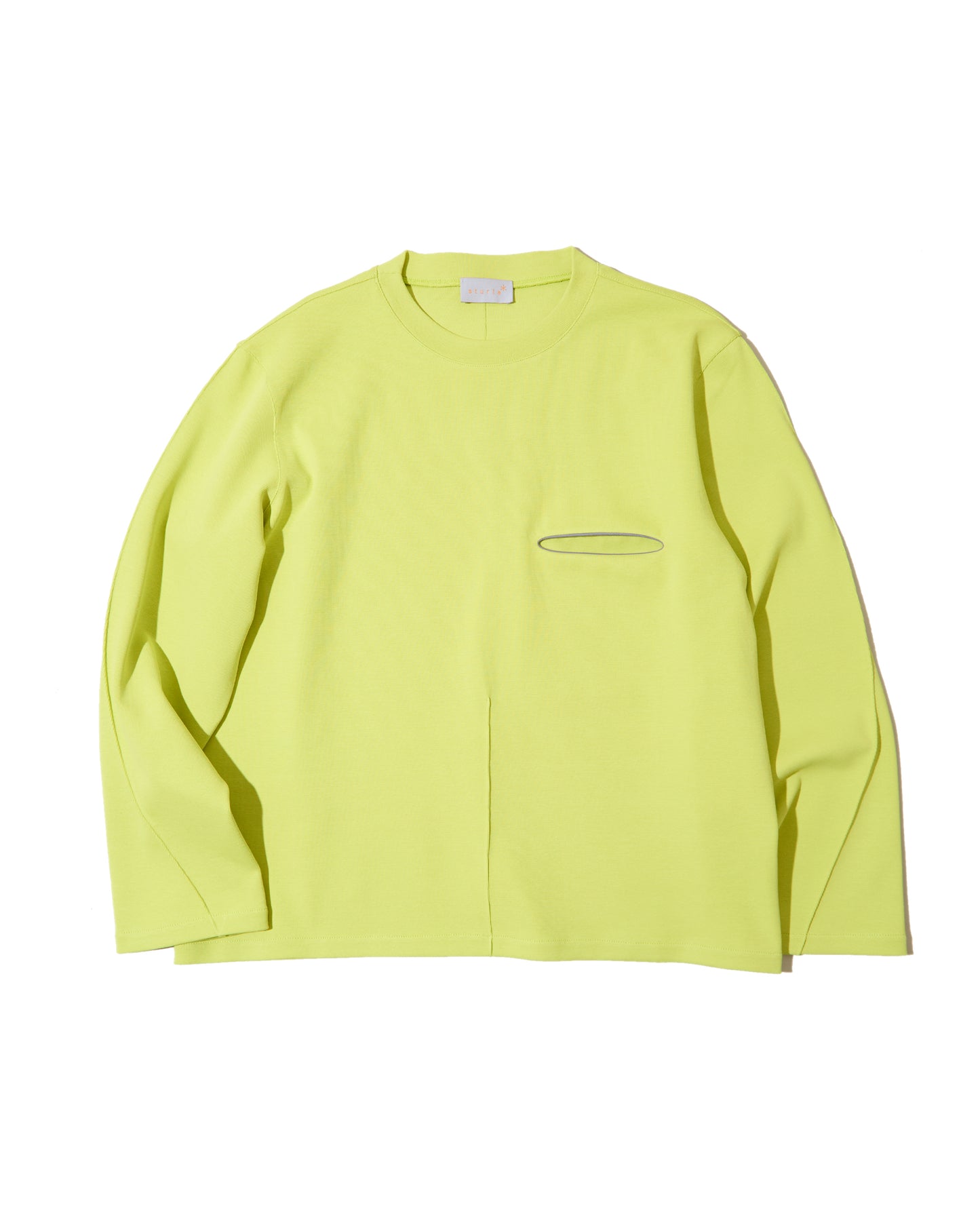Men's Incision L/S - Acid Yellow Pique Jersey