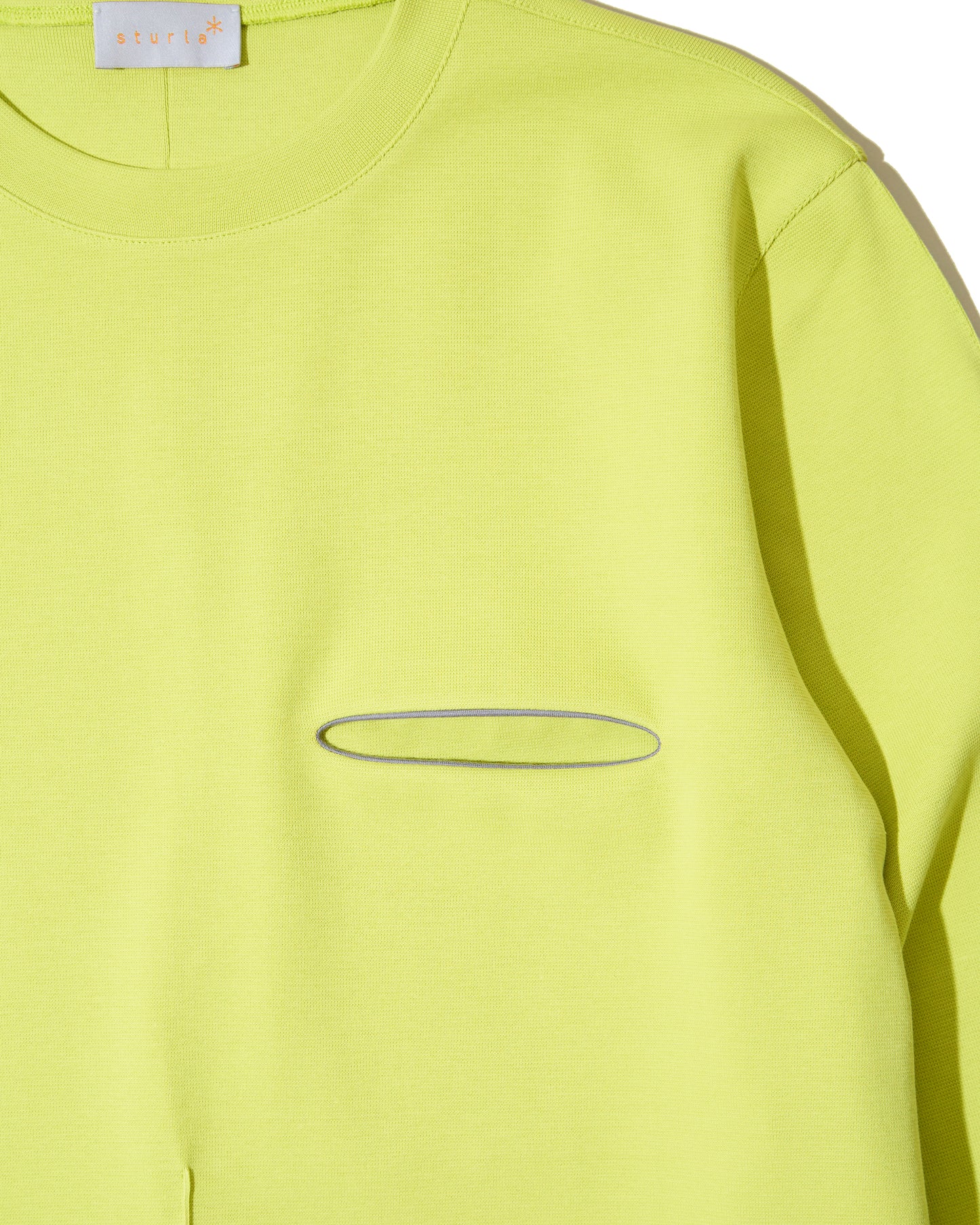 Men's Incision L/S - Acid Yellow Pique Jersey