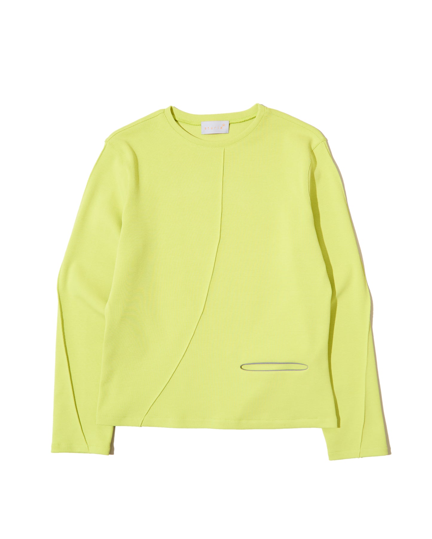 Women's Incision L/S - Acid Yellow Pique Jersey