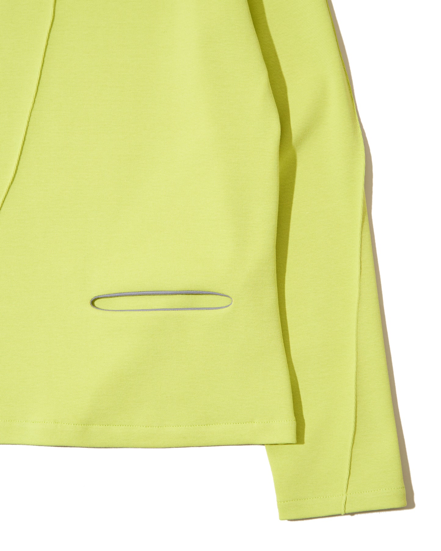 Women's Incision L/S - Acid Yellow Pique Jersey