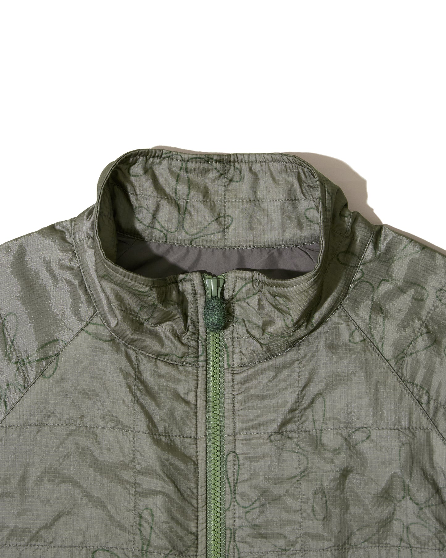Grid Zip-Up - Grape Leaf Ripstop Nylon
