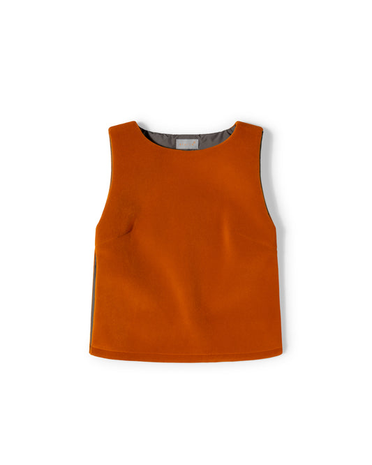 Side Split Top - Tangerine Seal Neoprene