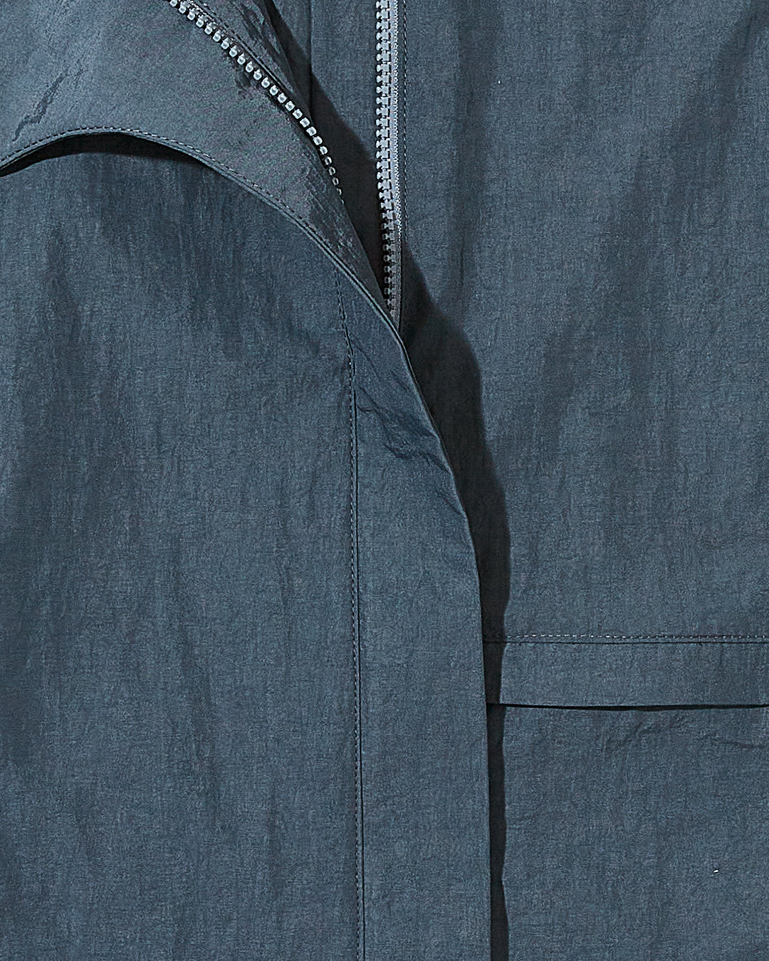 Curve Closure Jacket - Slate Grey