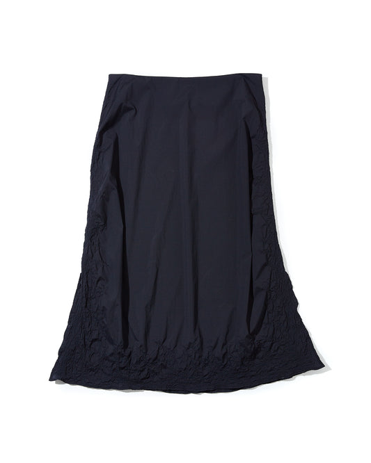 Needle Punched Skirt - Dark Navy