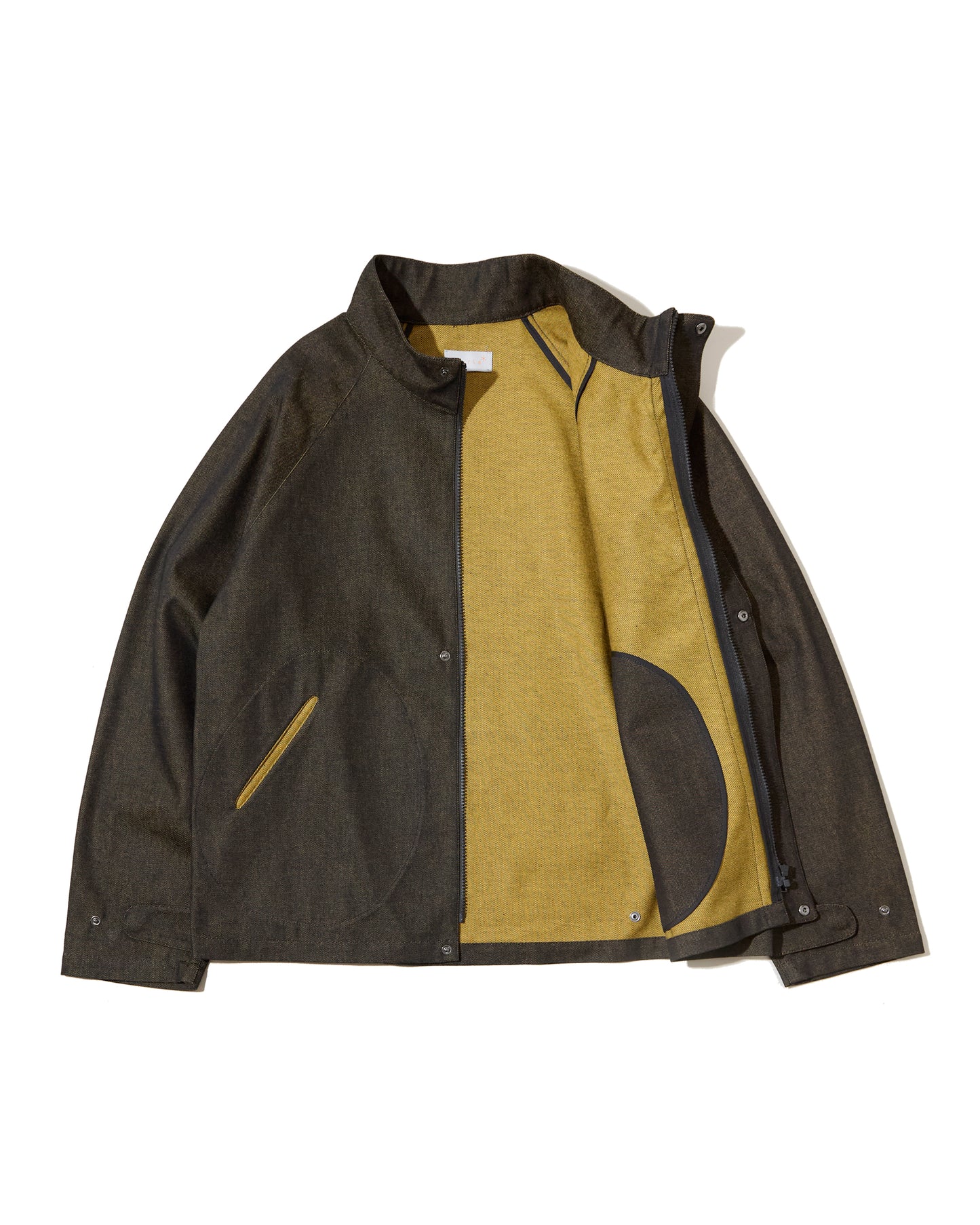 Incision Jacket - Black Reverse Denim