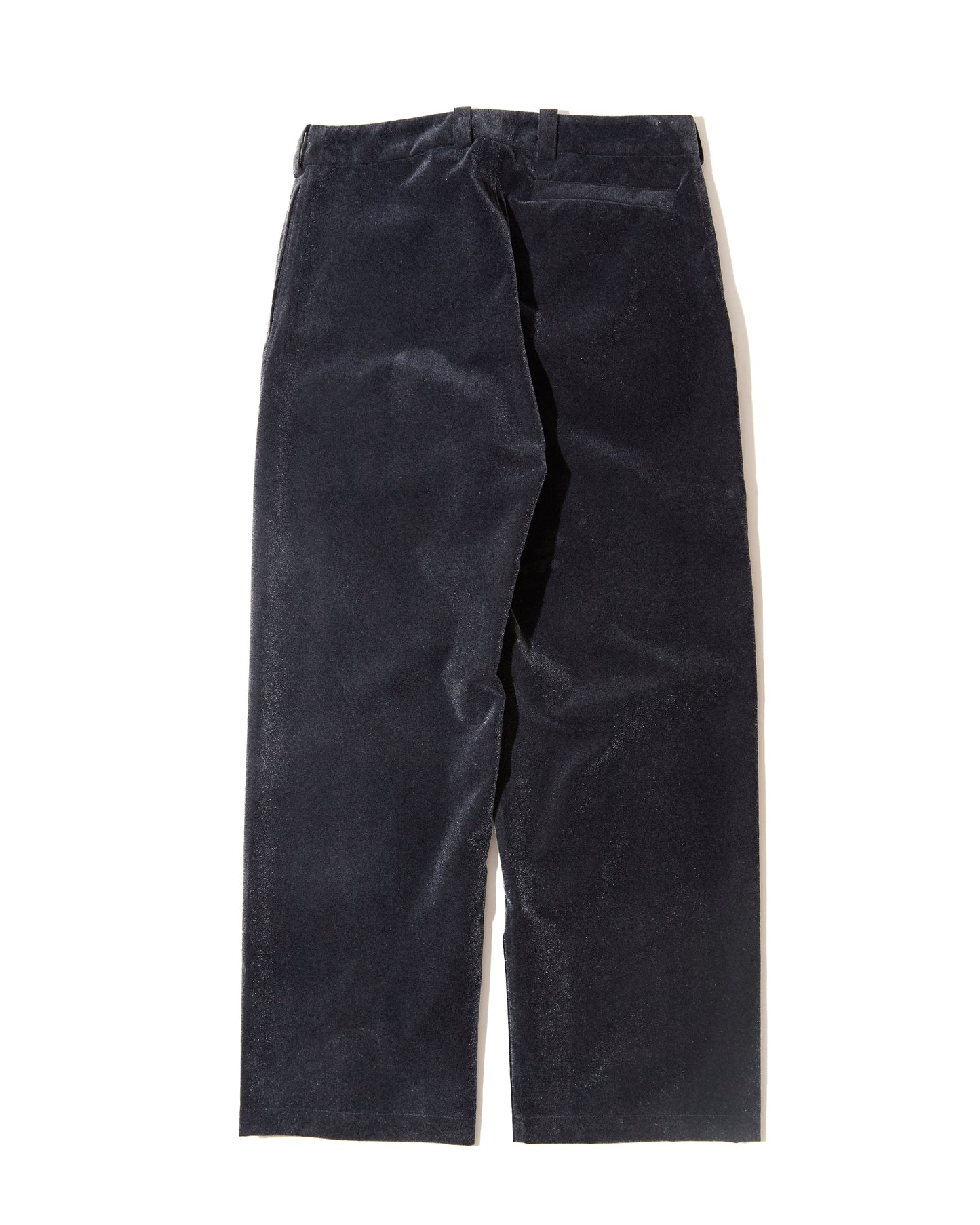 Twisted Seam Trousers - Charcoal Flocked Nylon