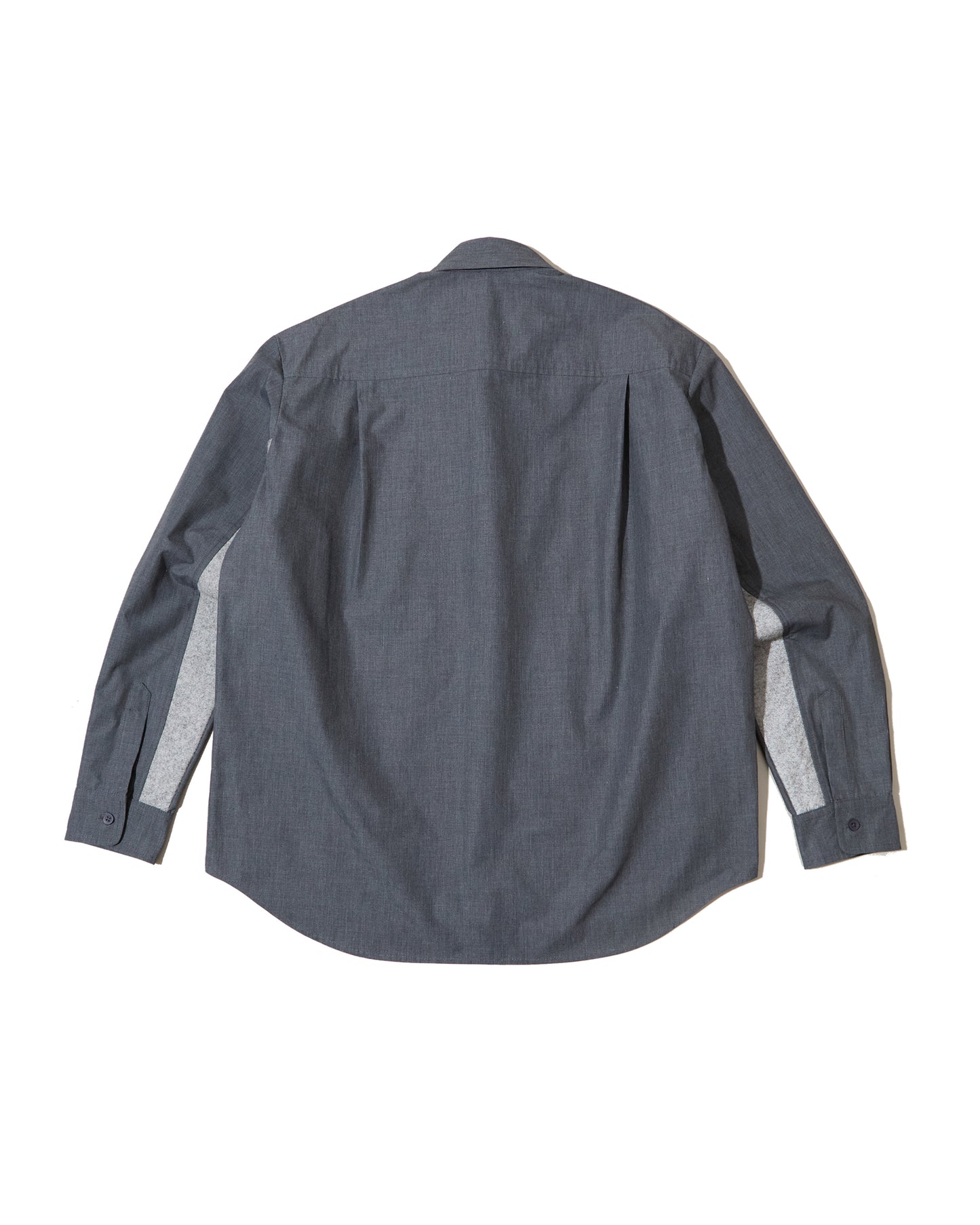 L/S Button Up Shirt - Iron Gate Technical Cotton Canvas